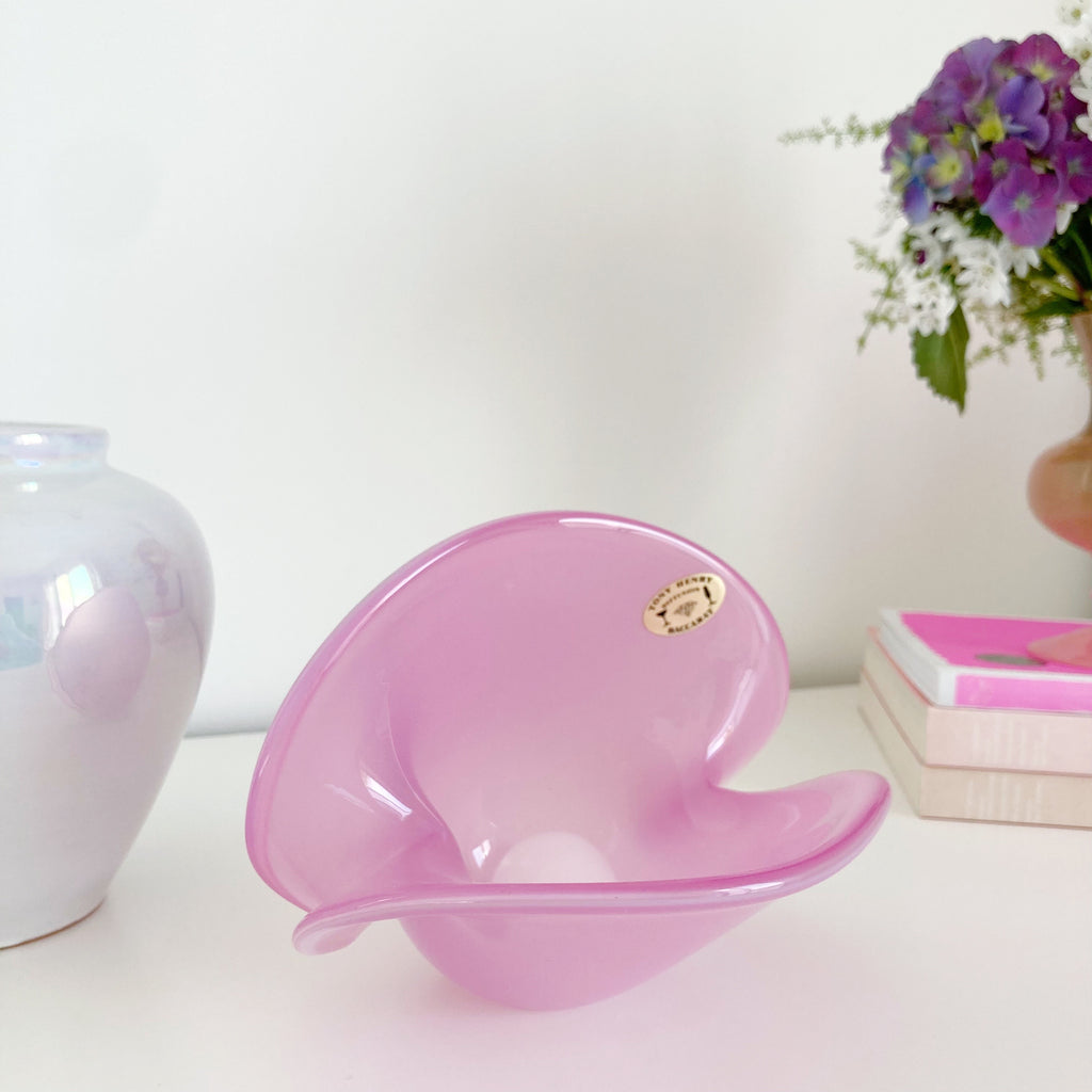 Coupe coquillage en cristal Baccarat