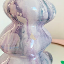 Load image into Gallery viewer, Hand painted iridescent vase
