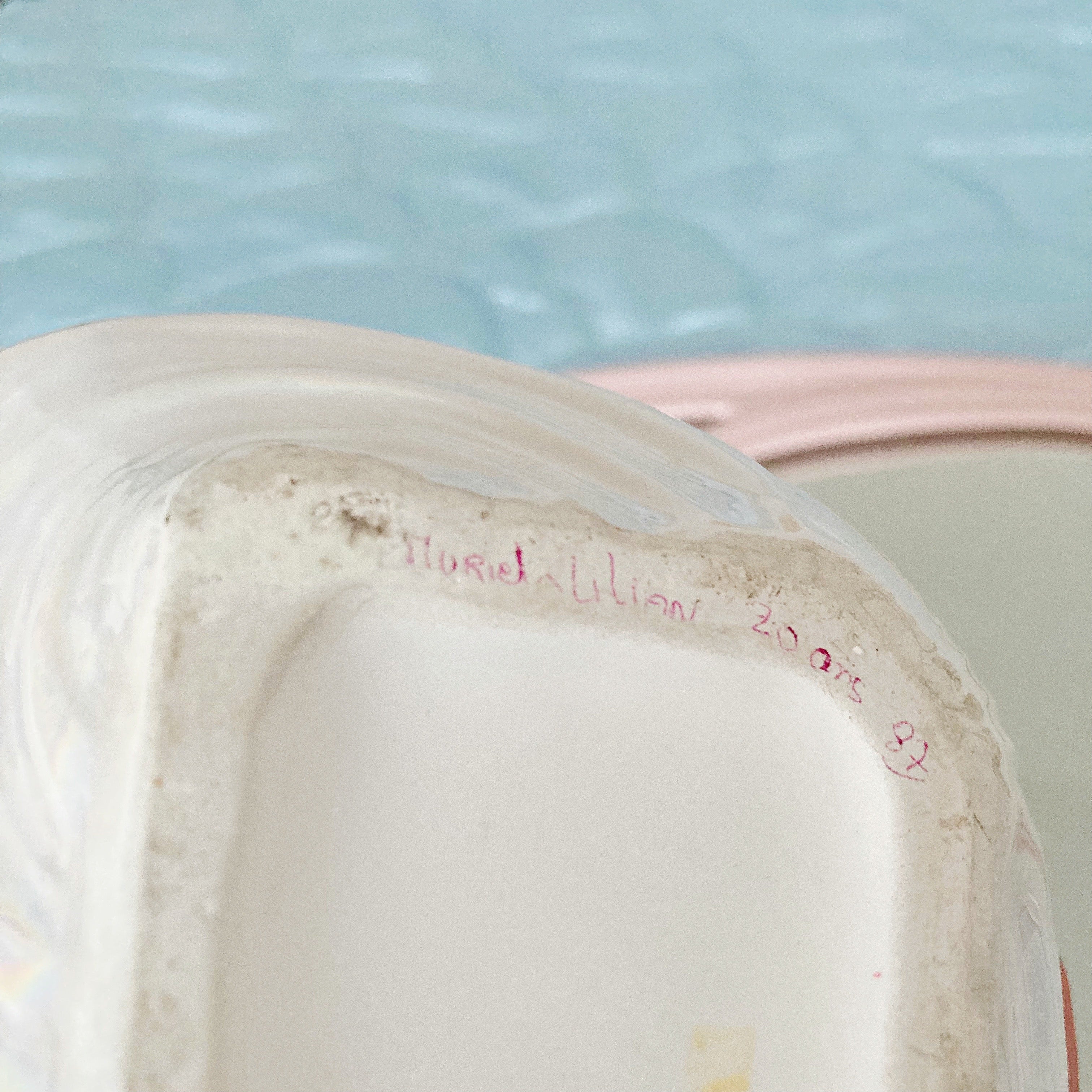 Vase coquillage 80’s