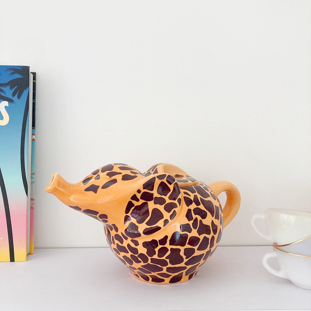 Animal Print Elephant Teapot