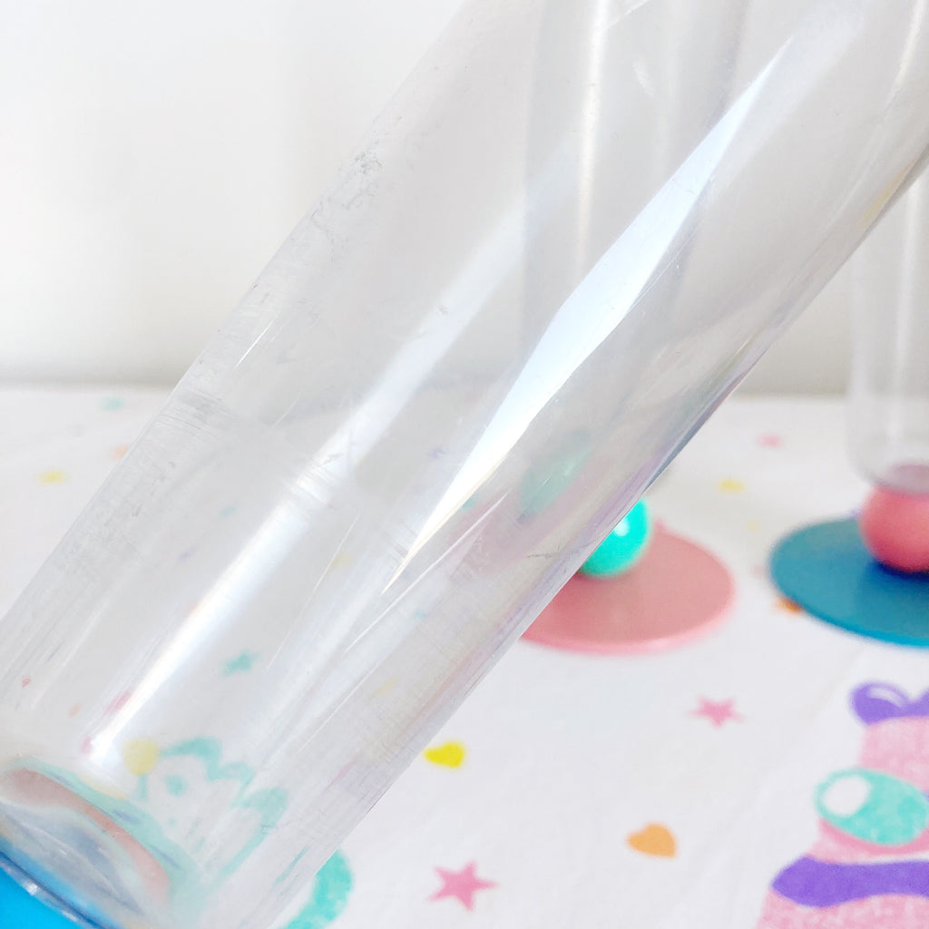 coupes déco années 80 pastel