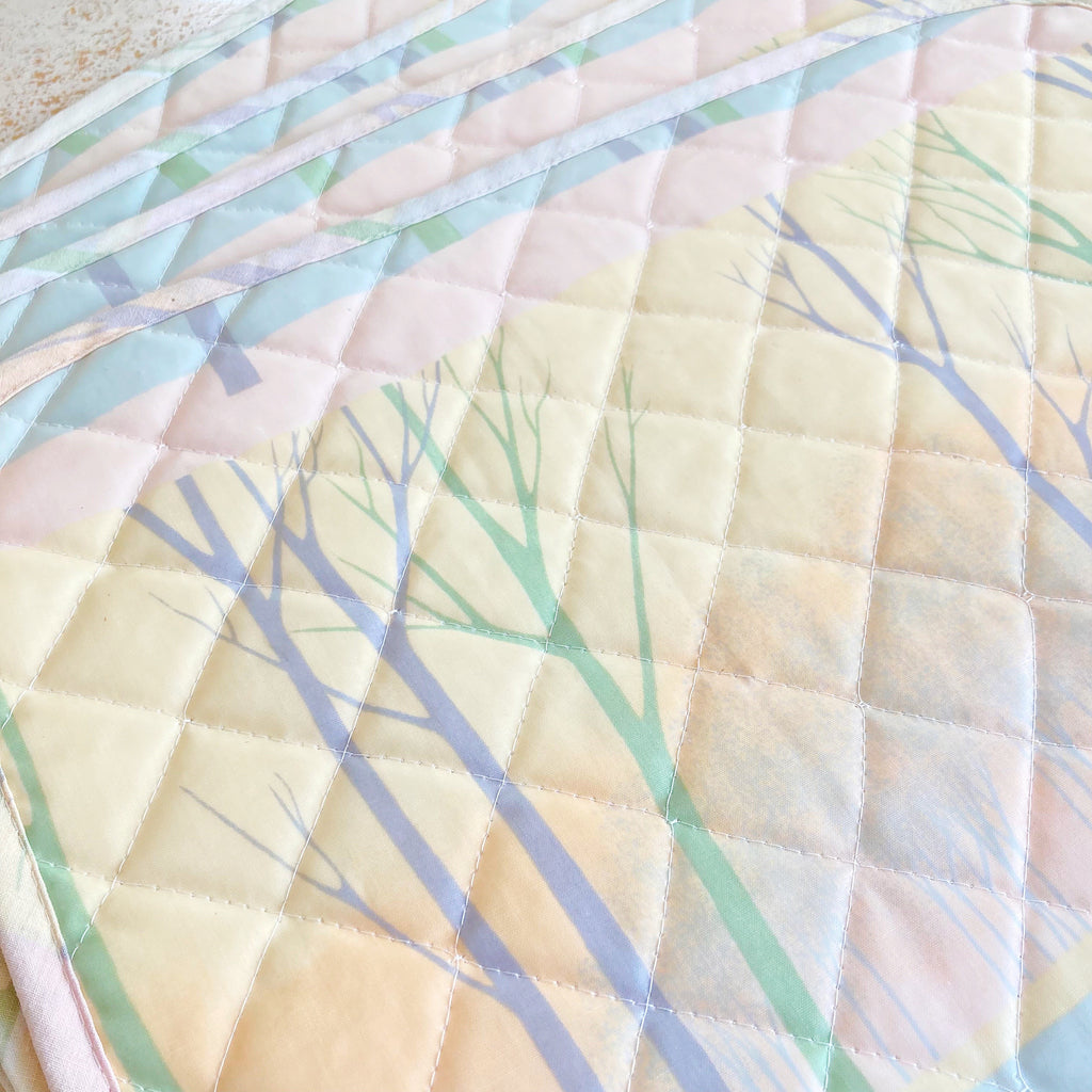 Sets de table pastel