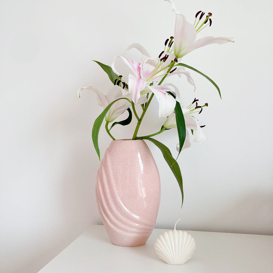 Vase Art Deco drapé