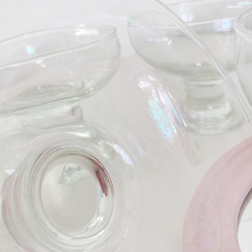 Coupes à glace iridescentes